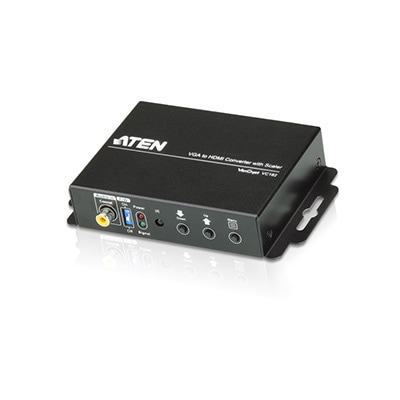 ATEN スケーラー搭載 オーディオ・VGA→HDMIコンバーター VC182/ATEN
