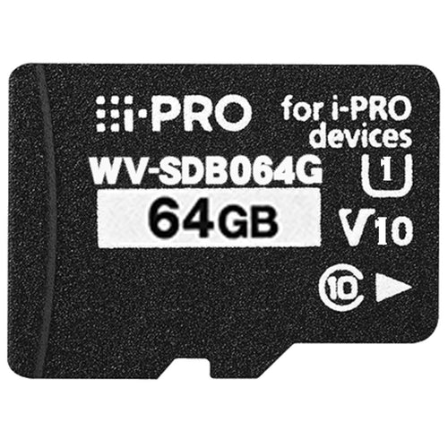 パナソニック Panasonic 業務用SDメモリーカード microSDXC(64GB/CLASS10) WV-SDB064G 