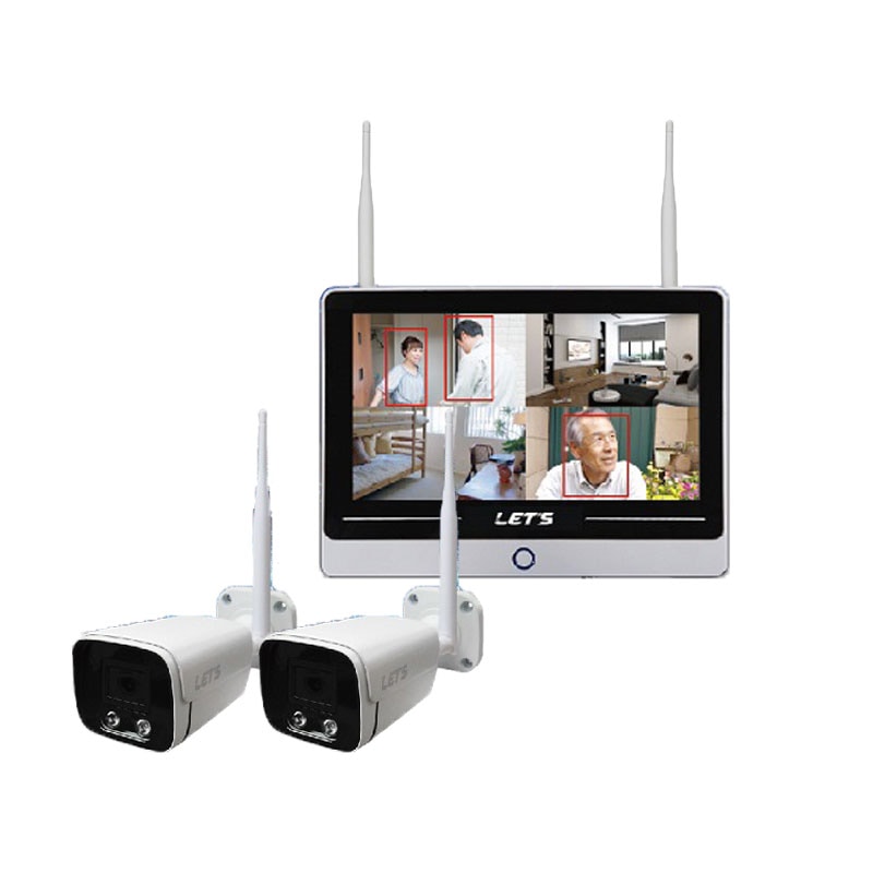 レッツコーポレーション ワイヤレス見張隊NEO グランドスラム2C (L-WMN-GS2CR) 