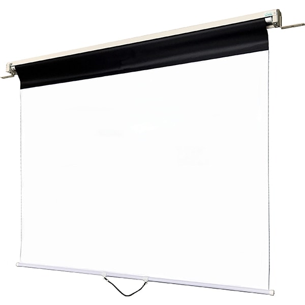 オーエス OS スプリング巻取型 マグネットスクリーン 平面/曲面黒板用