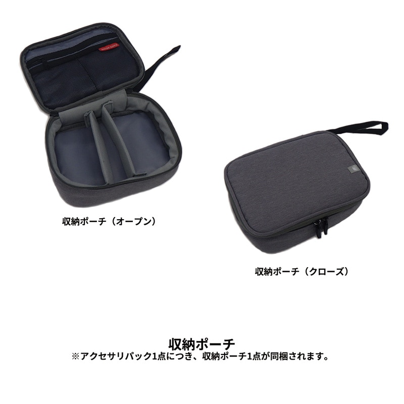 ザクティ ウェアラブルカメラオプション 収納ポーチ 200-BAGIN018GY