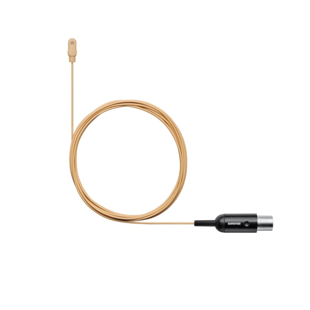 SHURE 防塵防水 ラベリアマイクロホン DL4T/O-MTQG-A (タン)