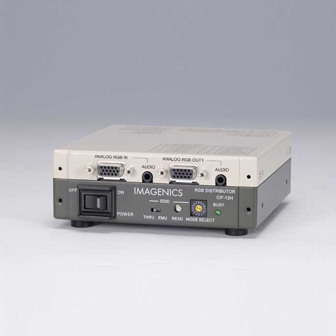イメージニクス IMAGENICS 1入力2出力アナログRGB映像、音声 (2chアンバランス) 分配器 CIF-12H 