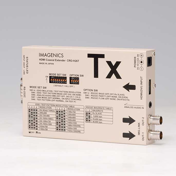 イメージニクス IMAGENICS IMG.Link送信器 CRO-H26T 