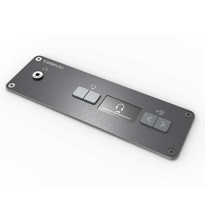 テレビック Televic 埋込型リスニングユニット Confidea F-CS