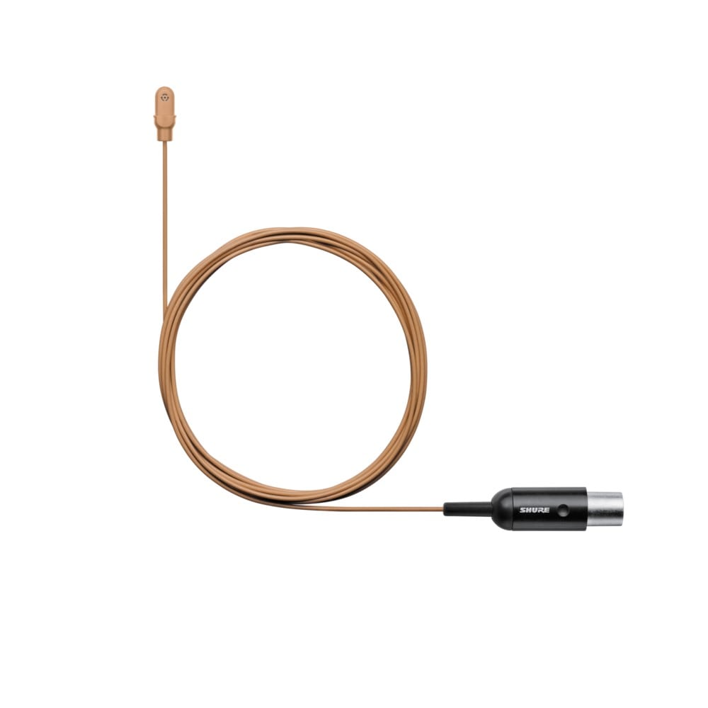 SHURE 防塵防水 ラベリアマイクロホン DL4C/O-MTQG-A (ココア)