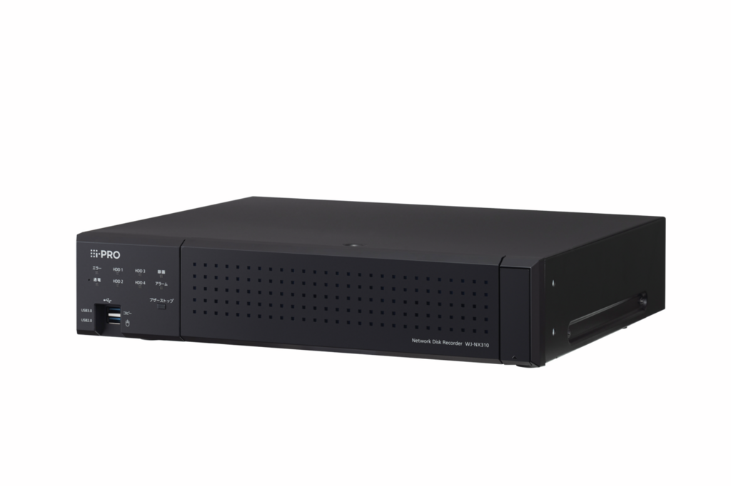 パナソニック Panasonic i-PRO ネットワークディスクレコーダー 4TB(2TB×2) WJ-NX310/4 