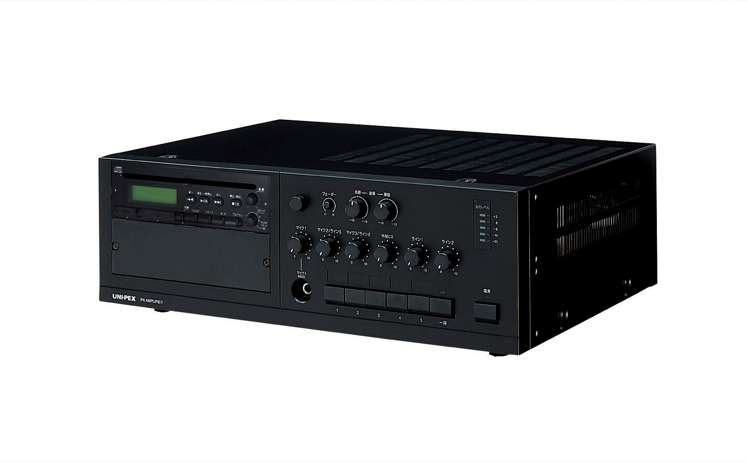 ユニペックス UNI-PEX ユニット式卓上形アンプ BX-120DB