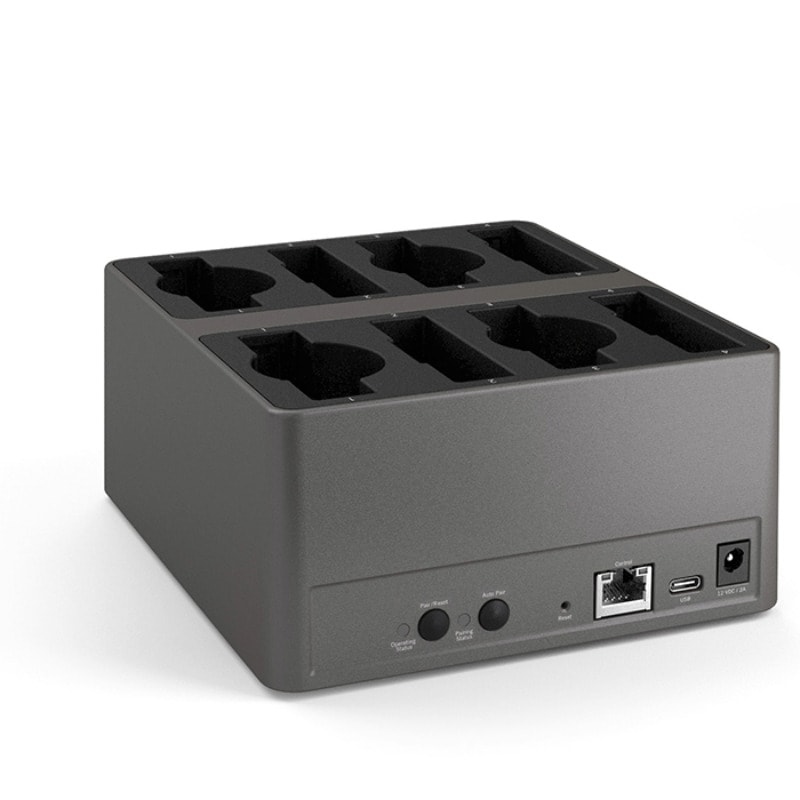 テレビック Televic 8台用 ネットワーク対応 卓上充電器 Unite CDD-8/4 