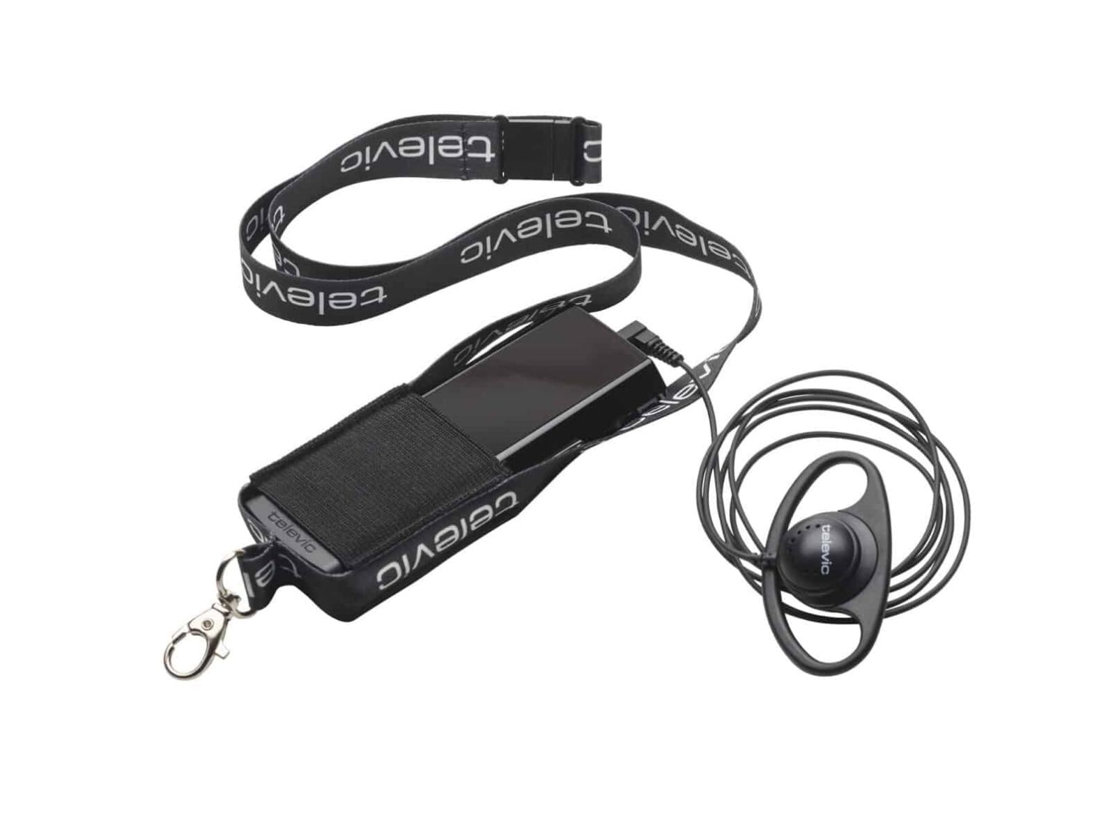 テレビック Televic Lingua R用 ネックストラップ Lingua Lanyard