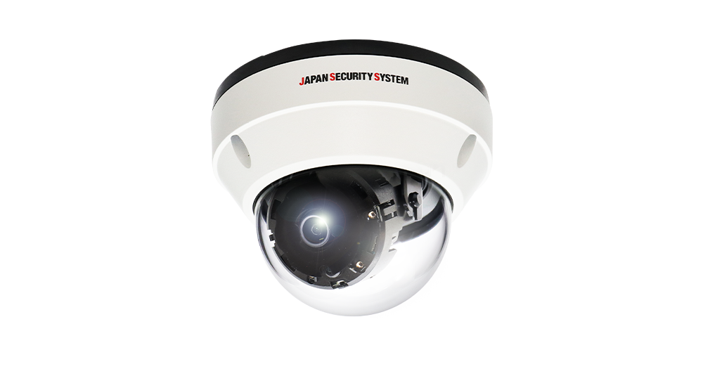 JSS フルHD対応 2メガピクセル屋外IRドーム型ネットワークカメラ PF-CW2061S 