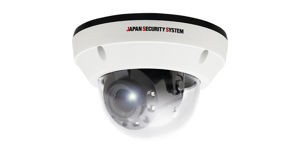JSS アナログHD対応5メガピクセル 屋外IRドーム型カメラ JS-CA4041A 