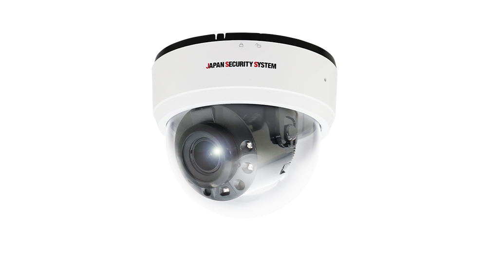 JSS アナログHD対応 5メガピクセル 屋内ワンケーブルIRドーム型カメラ JS-CA4131A 