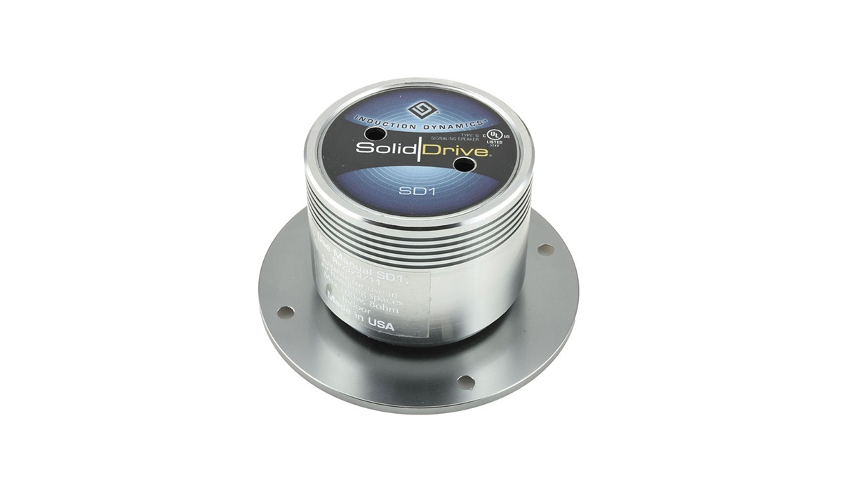 ソリッドドライプ SolidDrive 壁・天井設置用振動スピーカー SD-1 