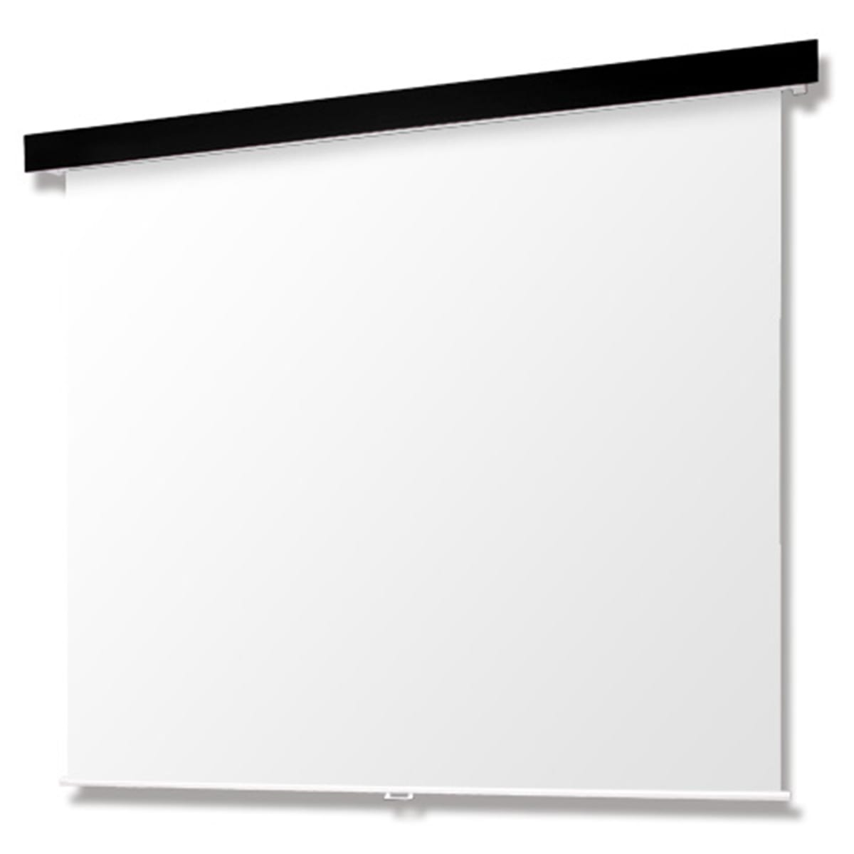 オーエス OS Pセレクション スプリング巻上 手動スクリーン (16:9サイズ) SMP-170HN-K3-WG103 (ブラック)