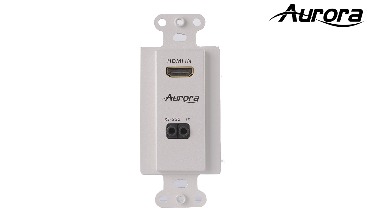 AI 4K@60対応 HDBaseT延長器 ウォールプレートモデル (送受信機セット・最大延長60m) AI-DXW-1-S1 