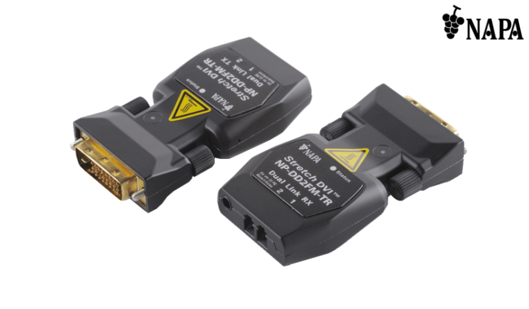 AI DVIデュアルリンク光ファイバー延長器 2ファイバーモデル AI-NP-DD2FM-TR 