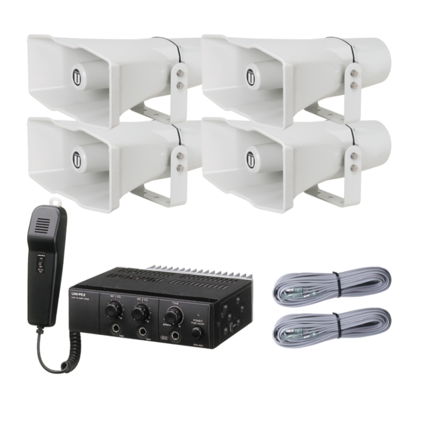 ユニペックス UNI-PEX 60W 車載システムセット NDA-602A-Bset