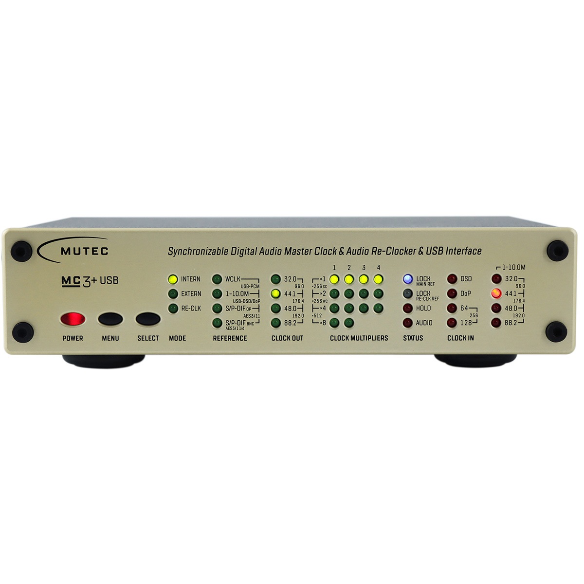 ミューテック MUTEC USB デジタルオーディオ・マスタークロックジェネレーター MC-3+USB Gold LIMITED