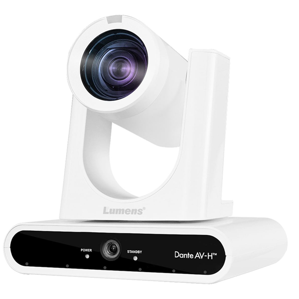 ルーメンス Lumens 4K AIオートトラッキングカメラ 12倍ズーム VC-TR60A Dante AV-H-W (ホワイト) 