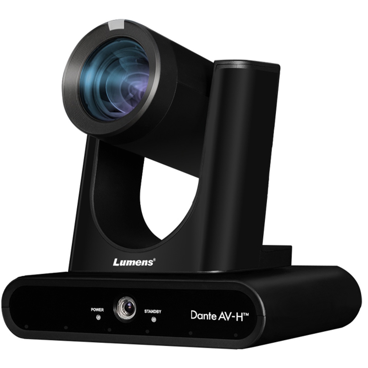 ルーメンス Lumens 4K AIオートトラッキングカメラ 12倍ズーム VC-TR60A Dante AV-H-B (ブラック) 