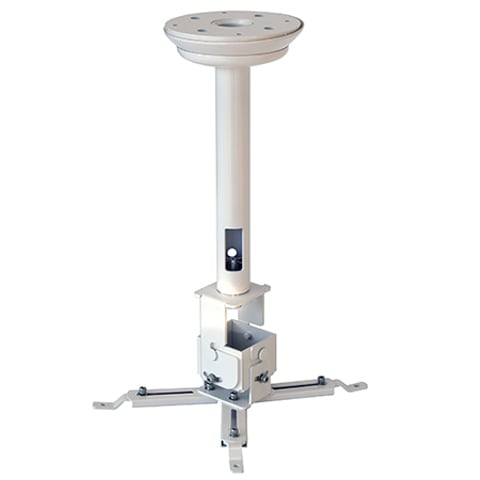 オーエス OS 小型プロジェクター天吊ハンガー HPC-010U1W-B11 (ホワイト) 天井直付けタイプ