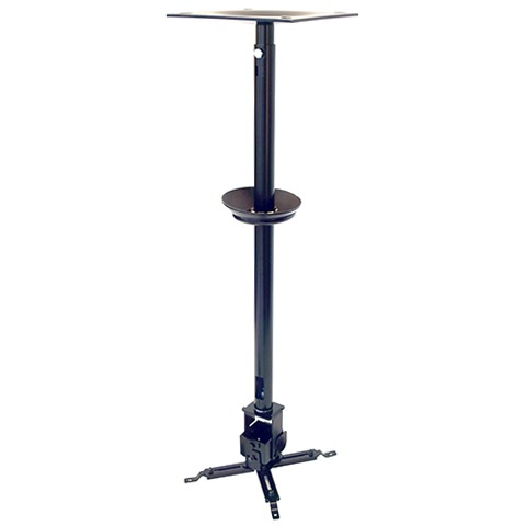 オーエス OS 小型プロジェクター天吊ハンガー HPC-010U1K-E11 (ブラック) スラブ取付タイプ 