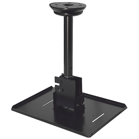 オーエス OS 小型プロジェクター天吊ハンガー 取付ベースタイプ (天井直付) HPC-010W1K-B11 (ブラック) 