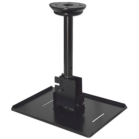 オーエス OS 小型プロジェクター天吊ハンガー 取付ベースタイプ (天井直付) HPC-010W1K-C11 (ブラック) 