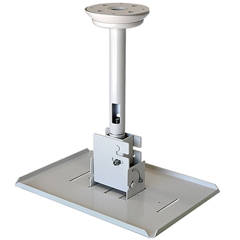 オーエス OS 小型プロジェクター天吊ハンガー 取付ベースタイプ (天井直付) HPC-010W1W-C11 (ホワイト) 