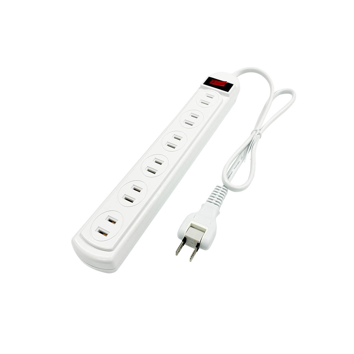 オーエス OS テーブルタップ (0.6m/6口) H-A05