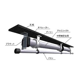 オーロラ AURORA 電動吊りバトン BT-8000 【※受注生産品】