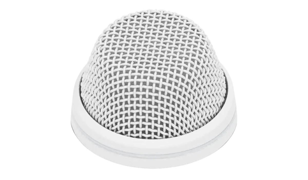 ゼンハイザー Sennheiser カーディオイド・埋込型バウンダリーマイク (ライトリング付) MEB 104-L W (ホワイト)