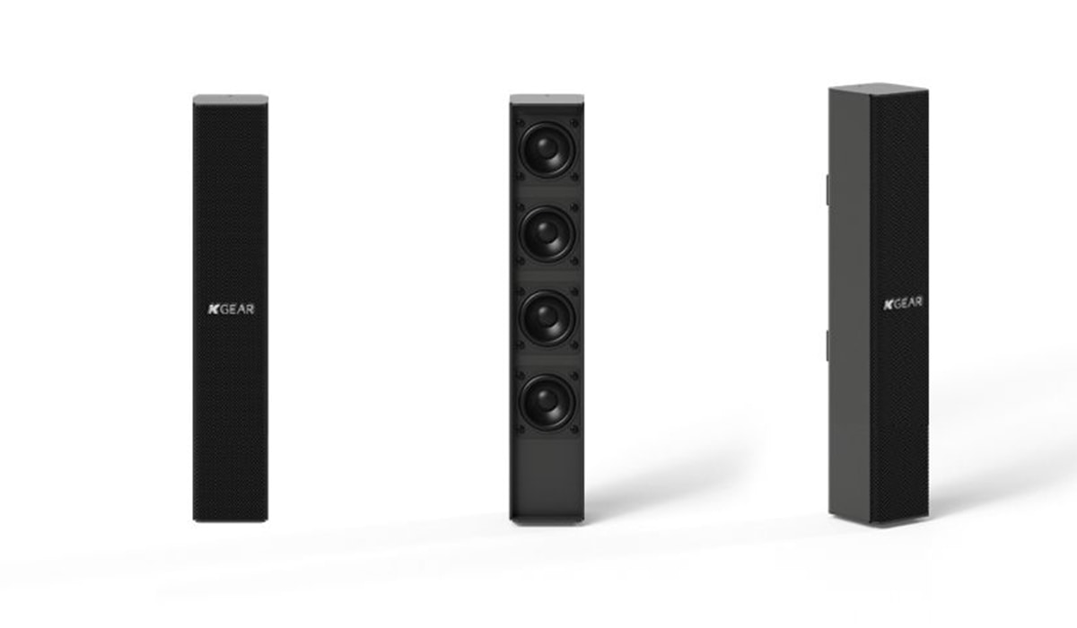 ケーギア KGEAR ラインアレイコラムスピーカー GF42T I (ブラック)