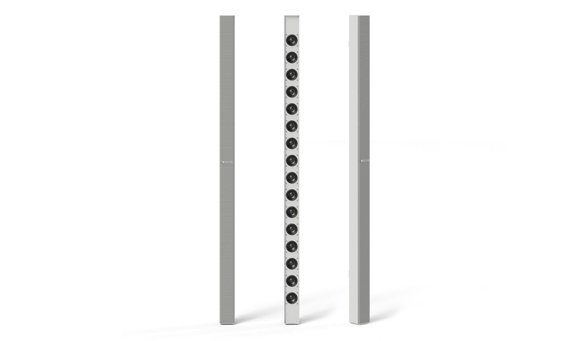 ケーギア KGEAR ラインアレイコラムスピーカー GF162TW I (ホワイト)