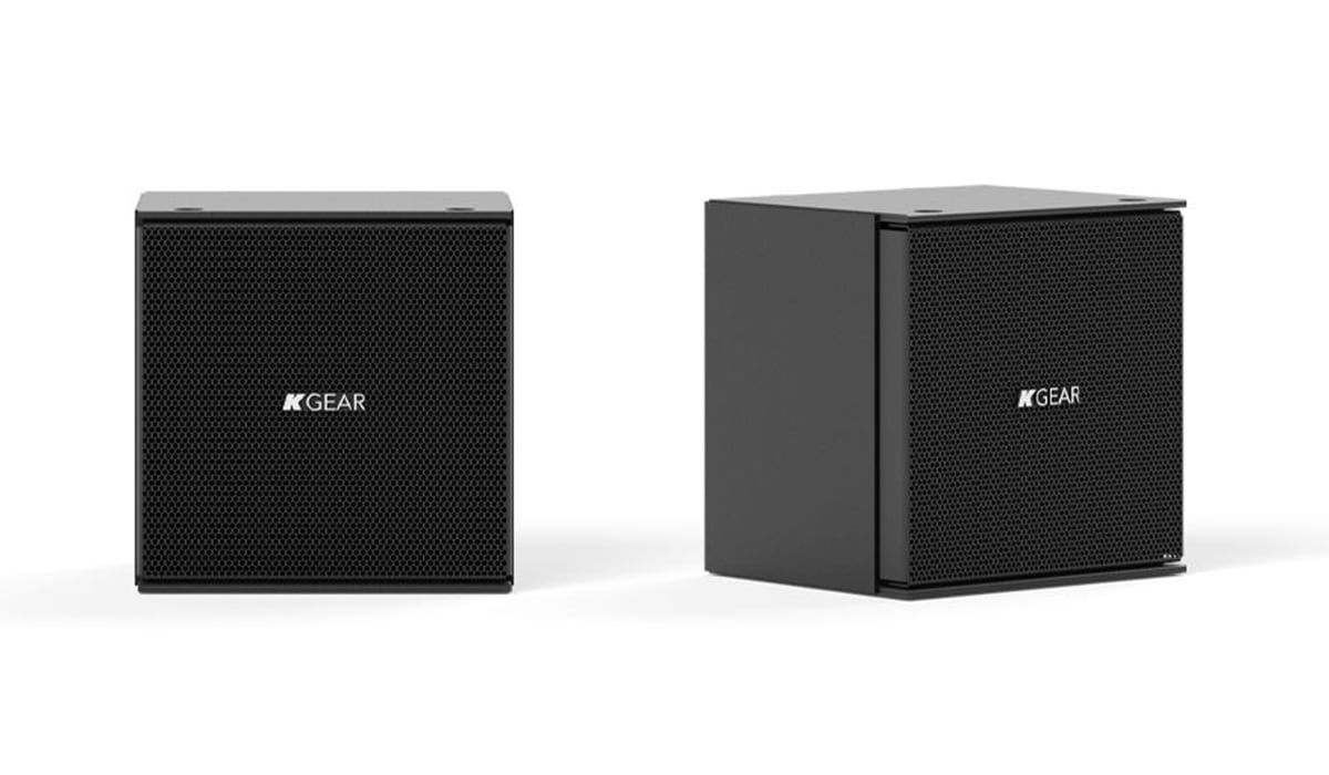 ケーギア KGEAR 超小型ポイントソース・サテライトスピーカー GH4 (ブラック)