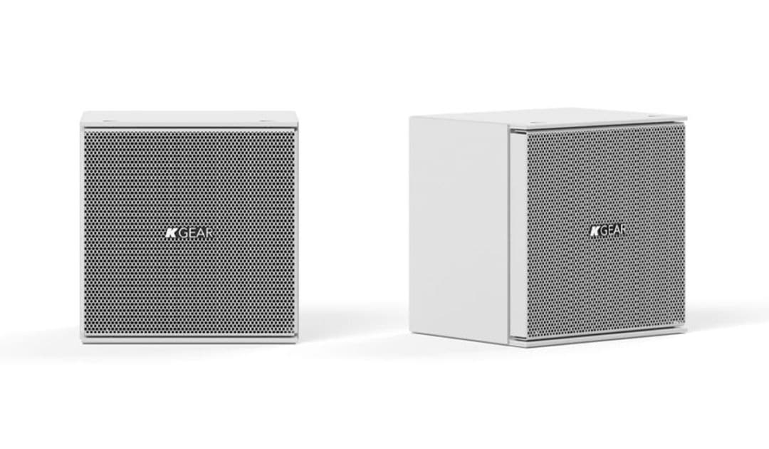 ケーギア KGEAR 超小型ポイントソース・サテライトスピーカー GH4W (ホワイト)