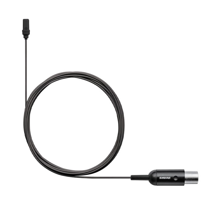 SHURE UniPlex 超小型カーディオイド ラベリアマクロホン UL4B/C-MTQG-A (ブラック)