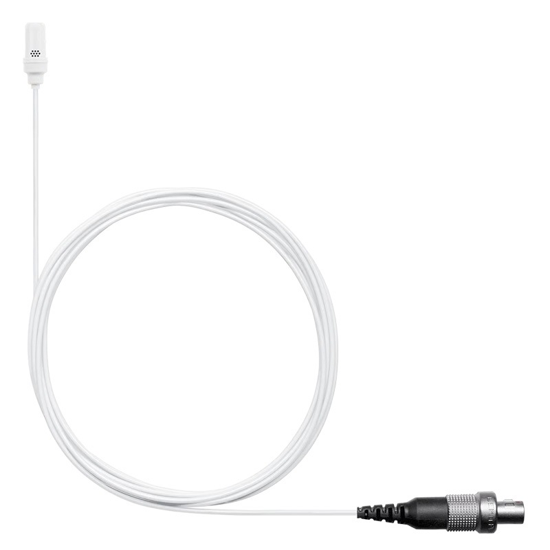 SHURE UniPlex 超小型カーディオイド ラベリアマクロホン UL4W/C-LM3-A (ホワイト)