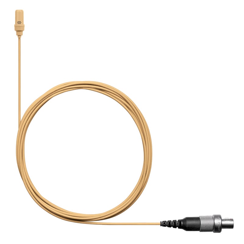 SHURE UniPlex 超小型カーディオイド ラベリアマクロホン UL4T/C-LM3-A (タン)