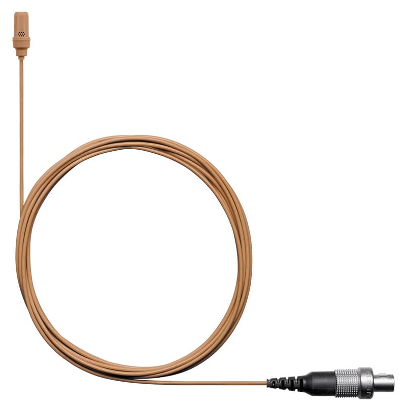 SHURE UniPlex 超小型カーディオイド ラベリアマクロホン UL4C/C-LM3-A (ココア)
