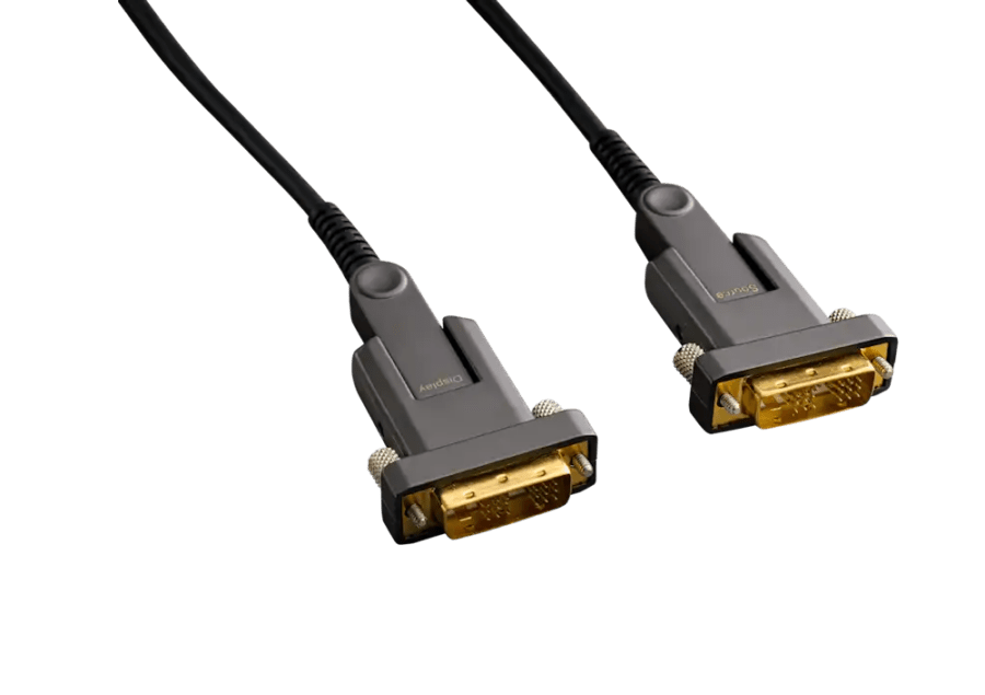 AI DVIアクティブオプティカルケーブル コネクタ両側着脱モデル AI-NP-AOC-SDV2-20 (長さ：20m)