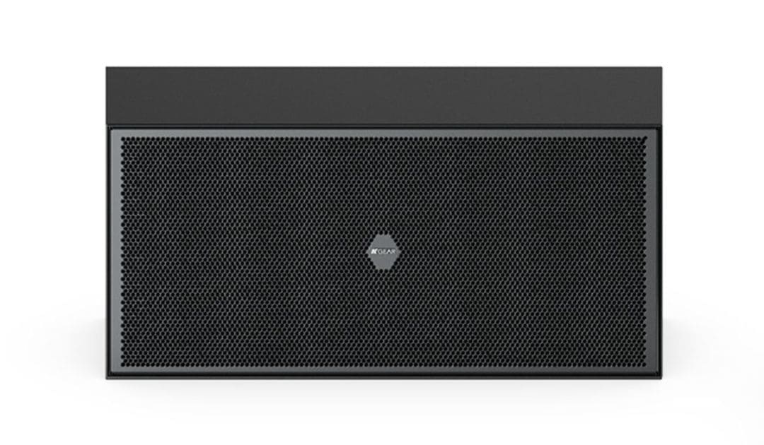 ケーギア KGEAR パッシブサブウーファー GU210 (ブラック)