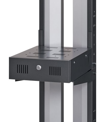 オーロラ AURORA ハーフ用機器ボックス (スタンド水平設置タイプ) EBX-H2UJ