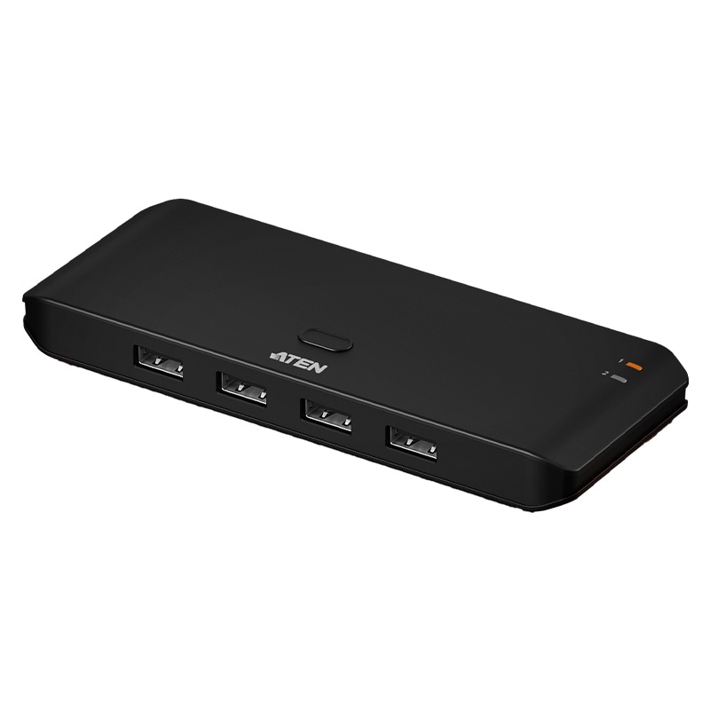 ATEN essentials PC2台用 USB2.0 切替器 (4デバイス接続) US4224
