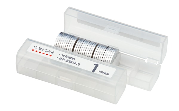 M-100 コインケース（50枚収納）100円用 小銭 仕分け ケース