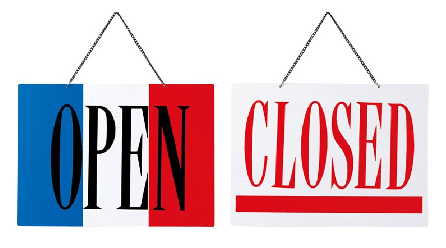 えいむ　営業中サイン　OC-2 フランス　OPEN/CLOSE