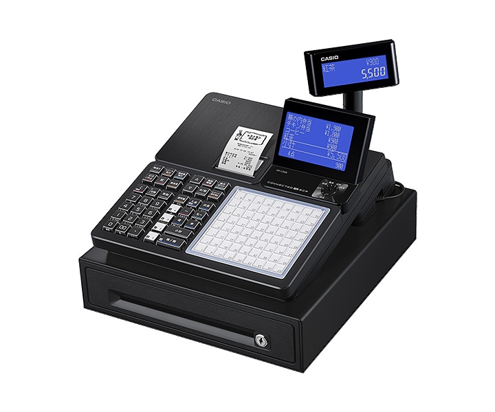 CASIO レジスター SR-C550-EX｜レジスター伝票と店舗用品の店｜みつや かっぱ橋店