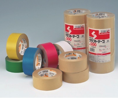 クラフトテープ長尺 No.500 50mm×500m [5巻入]｜IchiyoPackオンライン