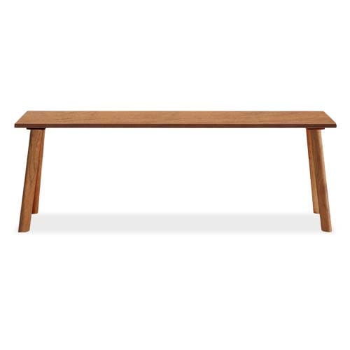 飛騨家具・無垢材家具のダイニングテーブル｜自然な波面デザイン